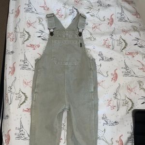Zara boy overalls green